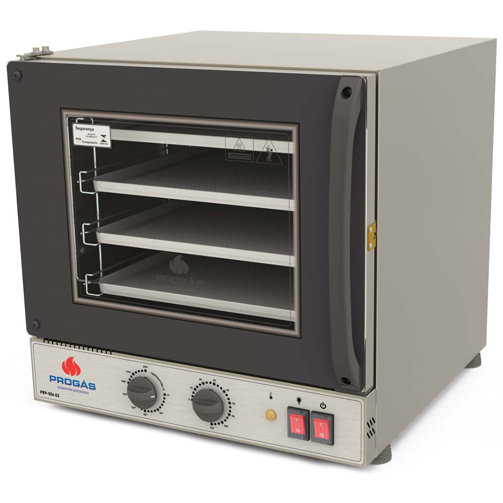 Forno Turbo Elétrico Fast Oven PRP-004 Preto - Progas