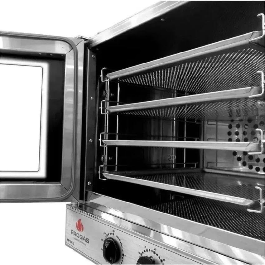 Forno Turbo Elétrico Fast Oven PRP-004 Preto - Progas
