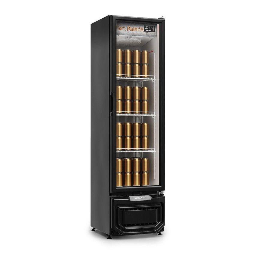 Cervejeira Porta Cega 229 Litros GCB-23EV PR - Gelopar