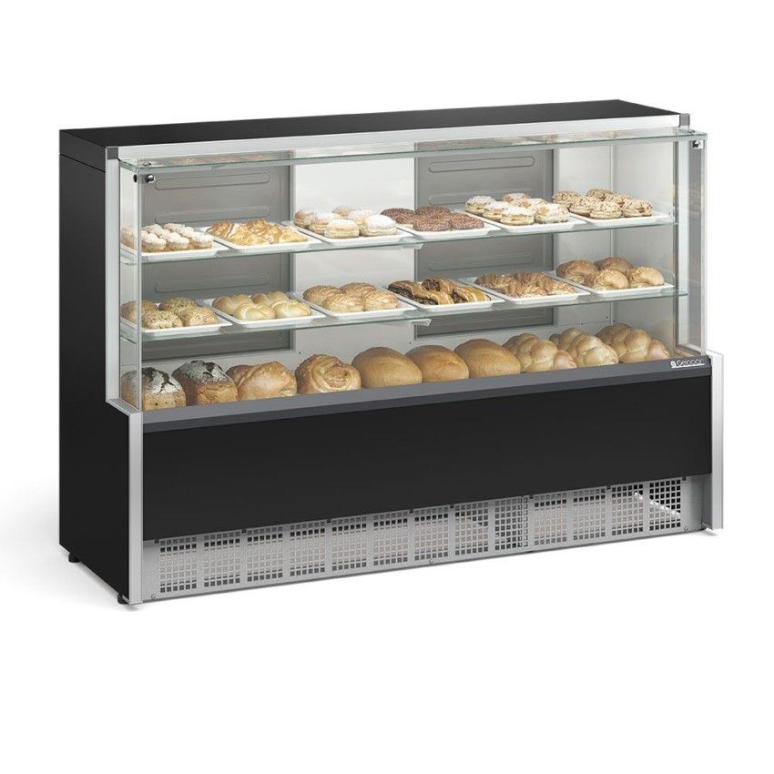 Balcão Vitrine Neutra 1.75m MPNA-175 - Gelopar